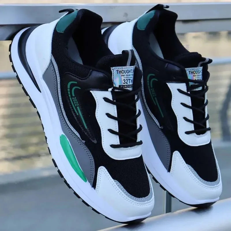 🔥 Men's Lightweight Fashion Sneakers – Comfortable Casual & Running Shoes