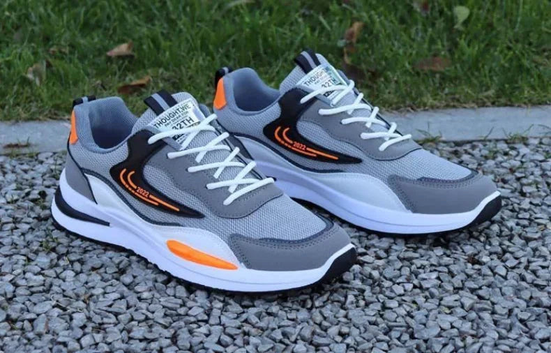 🔥 Men's Lightweight Fashion Sneakers – Comfortable Casual & Running Shoes