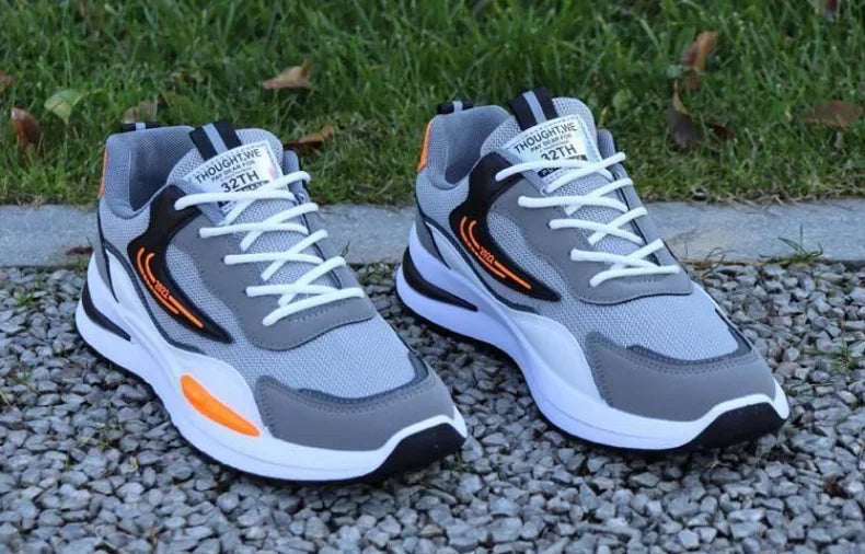 🔥 Men's Lightweight Fashion Sneakers – Comfortable Casual & Running Shoes